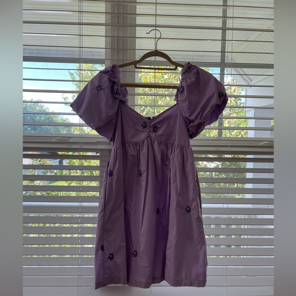Purple babydoll dress - Picture 5 of 5
